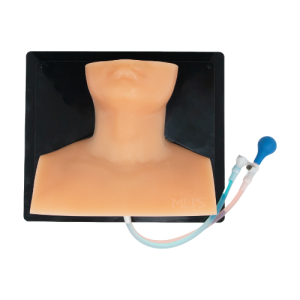 Thyroid Diagnosis Ultrasound Model (Skin tone, Hand pump) MU-E-THYROID-MHS